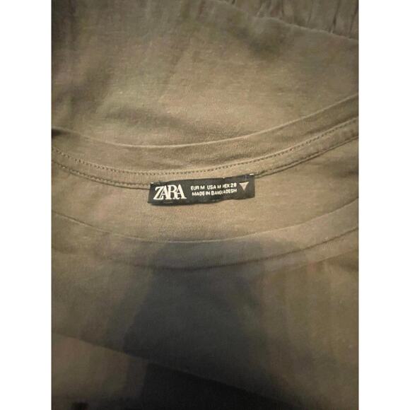 ZARA Women’s Green Maxi Dress Size M - Picture 3 of 5